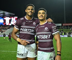 High school connection has Manly wingers soaring